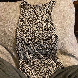 g a z e cheetah print body suit!